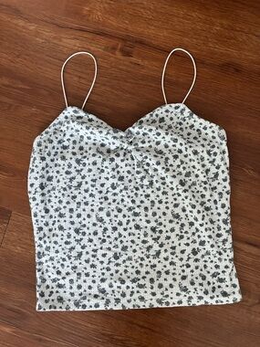 Rebellious Dreamer Floral Tank Juniors Size Medium